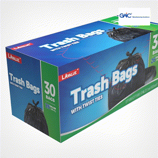 Trash Bag (Hand Tie and Twist Tie) - GAIC