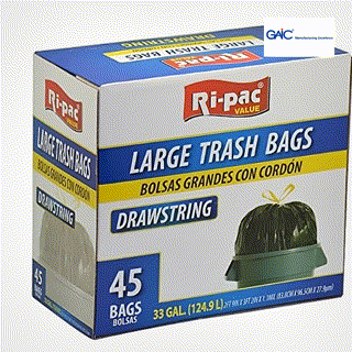 Trash Bags (DrawString) - GAIC