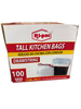 (D56713) "Ri-Pac" Drawstring Jumbo Pack,  Tall Kitchen Bags 13 GAL/100CT