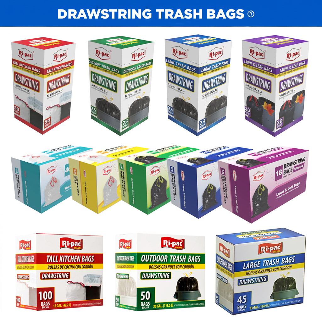 Trash Bags (DrawString) - GAIC