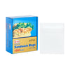 (R27720) "Ri-Pac" Fold Top & Lock, Sandwich Bags, 7 x 7 x 1.5 IN, Dispense Box, 1000/Unit