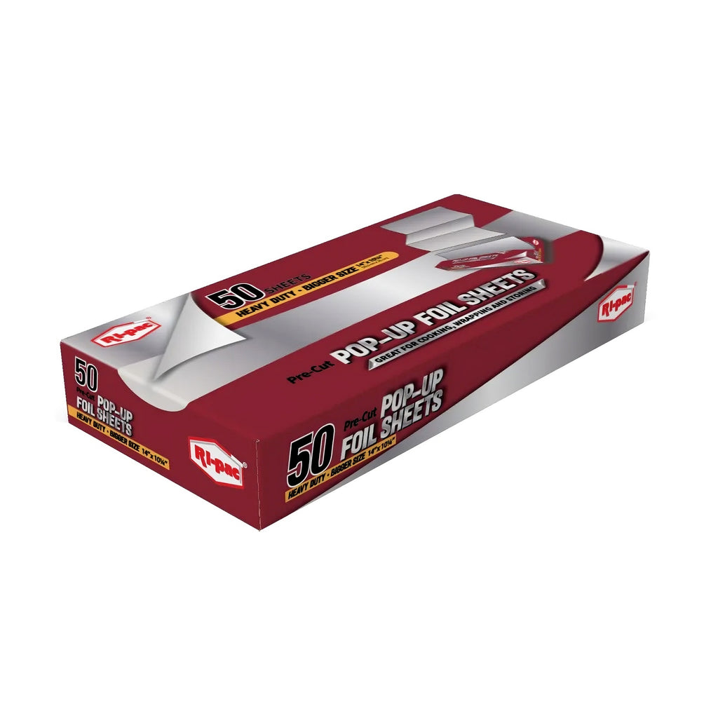 (D31250) Aluminum pop-up 50ct, Heavy Duty, 14x10.75,"