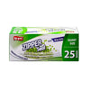 (D27025) "Ri-Pac" Zipper Bags, Freezer & Storage, Quart/25CT, 24/CS
