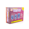 4 Boxes of Portable Storage Bag Combo Pack, 2 Large, 2 XL, 1 XXL, 5PC/BOX - GAIC