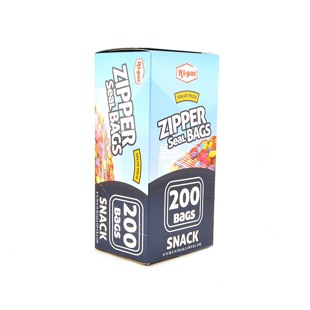 (D27200) "Ri-pac" Zipper Snack Value/200ct