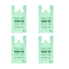 (RT12706G) Green Re-Usabel TShirt Bag 12x7x22 2.25mil, 150pc/cs