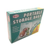 (D27802) Ri-Pac Portable Storage Bags with Zipper Seal, 2 Xlarge Bags 24/CS