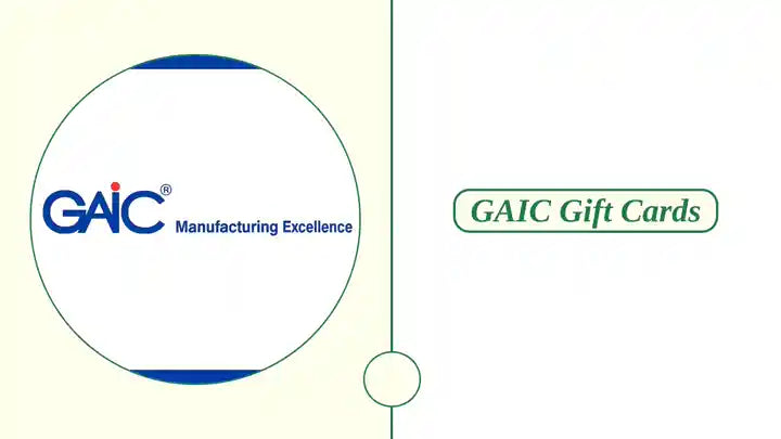 GAIC Gift Cards by@Outfy