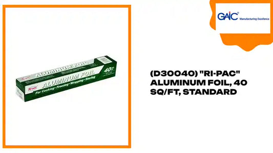 (D30040) &quot;Ri-Pac&quot; Aluminum Foil, 40 SQ/FT, Standard by@Outfy