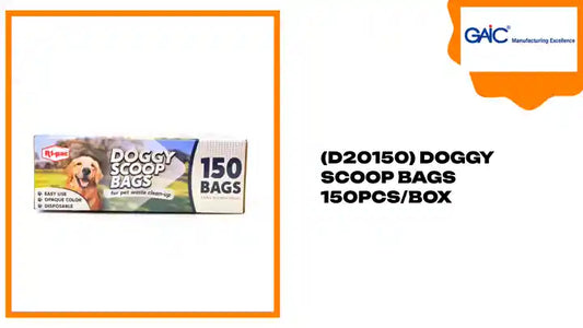(D20150) Doggy Scoop Bags 150pcs/box by@Outfy