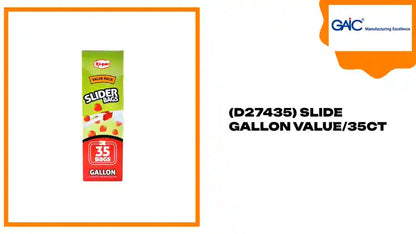 (D27435) Slide Gallon Value/35ct by@Outfy