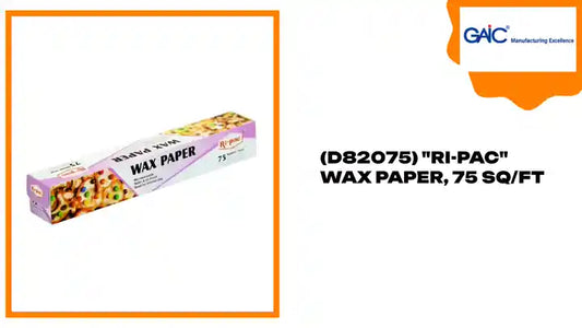 (D82075) &quot;Ri-Pac&quot; Wax Paper, 75 SQ/FT by@Outfy